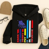 Back Up Terry Put It In Reverse Firework flag 4th Of July Hoodie