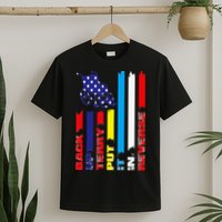 Back Up Terry Put It In Reverse Firework flag 4th Of July T-Shirt