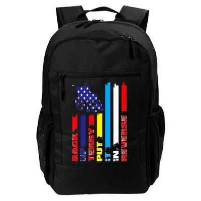 Back Up Terry Put It In Reverse Firework flag 4th Of July Backpack