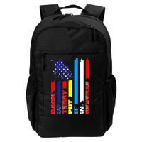 Back Up Terry Put It In Reverse Firework flag 4th Of July Backpack