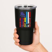 Back Up Terry Put It In Reverse Firework flag 4th Of July Tumbler
