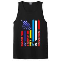 Back Up Terry Put It In Reverse Firework flag 4th Of July PosiCharge Competitor Tank