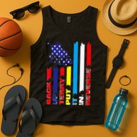 Back Up Terry Put It In Reverse Firework flag 4th Of July Tank Top
