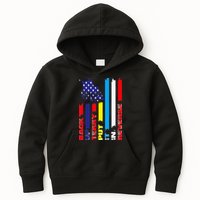 Back Up Terry Put It In Reverse Firework flag 4th Of July Kids Hoodie