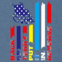 Back Up Terry Put It In Reverse Firework flag 4th Of July Garment-Dyed Sweatshirt