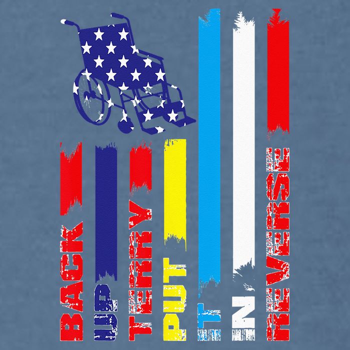 Back Up Terry Put It In Reverse Firework flag 4th Of July Garment-Dyed Sweatshirt