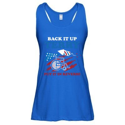 Back Up Terry Put It In Reverse 4th Of July Funny Patriotic Gift Ladies Essential Flowy Tank