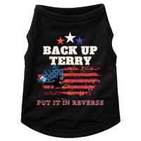 Back Up Terry Put It In Reverse Firework Funny 4th Of July Doggie Tank