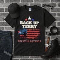 Back Up Terry Put It In Reverse Firework Funny 4th Of July Tall T-Shirt