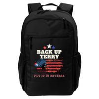 Back Up Terry Put It In Reverse Firework Funny 4th Of July Backpack