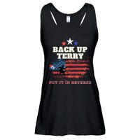 Back Up Terry Put It In Reverse Firework Funny 4th Of July Ladies Essential Flowy Tank