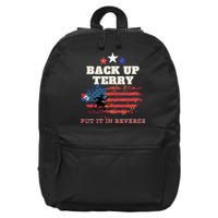 Back Up Terry Put It In Reverse Firework Funny 4th Of July 16 in Basic Backpack