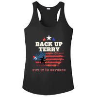 Back Up Terry Put It In Reverse Firework Funny 4th Of July Ladies PosiCharge Competitor Racerback Tank