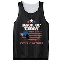 Back Up Terry Put It In Reverse Firework Funny 4th Of July Mesh Reversible Basketball Jersey Tank