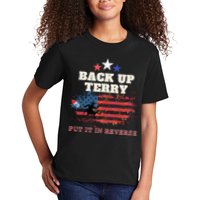 Back Up Terry Put It In Reverse Firework Funny 4th Of July Kids T-Shirt