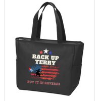 Back Up Terry Put It In Reverse Firework Funny 4th Of July Zip Tote Bag