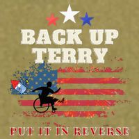 Back Up Terry Put It In Reverse Firework Funny 4th Of July Garment-Dyed Women's Muscle Tee
