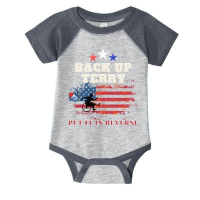 Back Up Terry Put It In Reverse Firework Funny 4th Of July Infant Baby Jersey Bodysuit