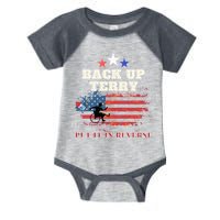 Back Up Terry Put It In Reverse Firework Funny 4th Of July Infant Baby Jersey Bodysuit