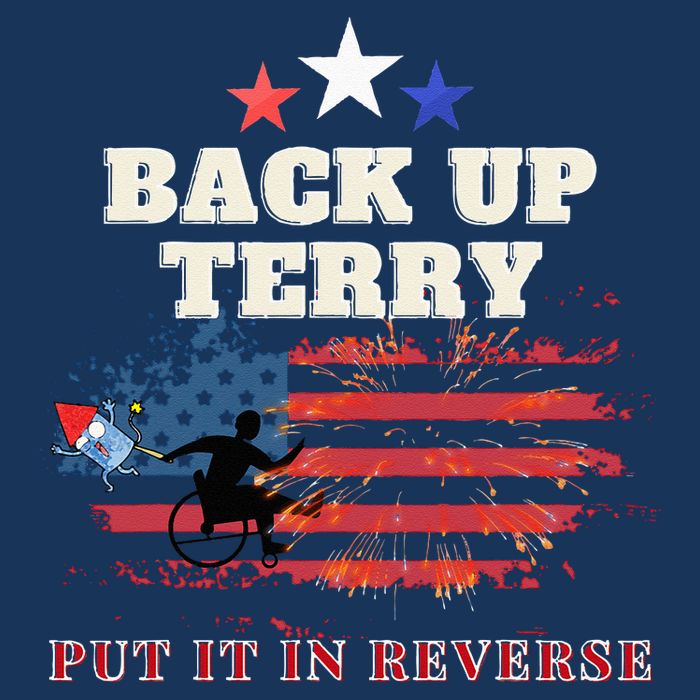 Back Up Terry Put It In Reverse Firework Funny 4th Of July Infant Baby Jersey Bodysuit