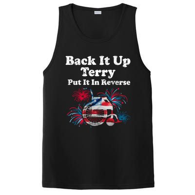 Back Up Terry Put It In Reverse Firework 4th Of July Patriot Meaningful Gift PosiCharge Competitor Tank