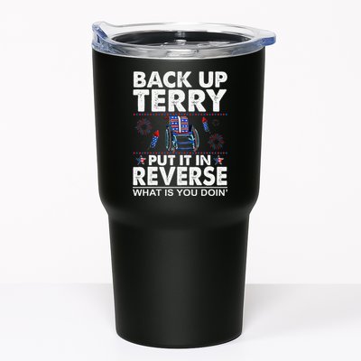 Back Up Terry Put It In Reverse Firework Funny 4th Of July Tumbler