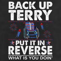 Back Up Terry Put It In Reverse Firework Funny 4th Of July 25L Jumbo Tote