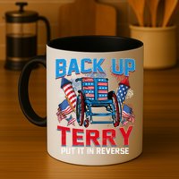 Back Up Terry Put It In Reverse Funny 4th Of July Fireworks Mug