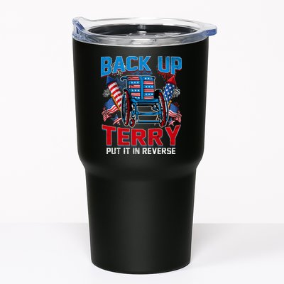 Back Up Terry Put It In Reverse Funny 4th Of July Fireworks Tumbler
