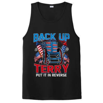 Back Up Terry Put It In Reverse Funny 4th Of July Fireworks PosiCharge Competitor Tank