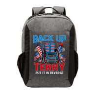 Back Up Terry Put It In Reverse Funny 4th Of July Fireworks Vector Backpack