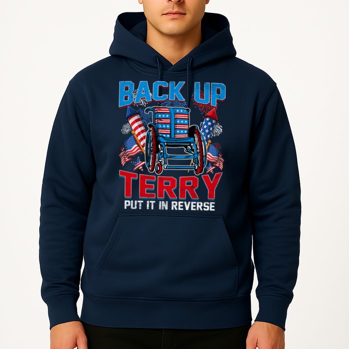 Back Up Terry Put It In Reverse Funny 4th Of July Fireworks Hoodie