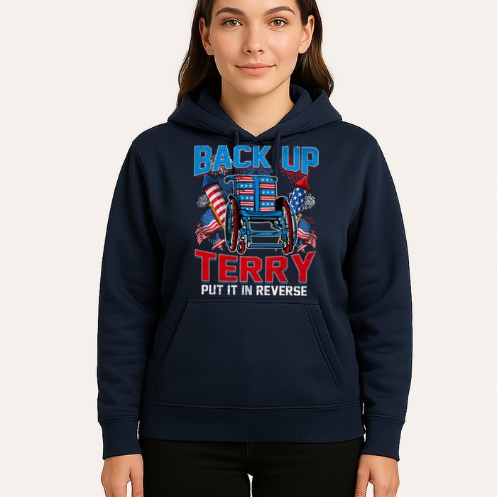 Back Up Terry Put It In Reverse Funny 4th Of July Fireworks Hoodie