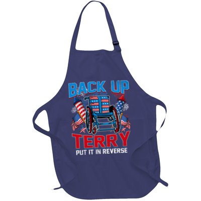 Back Up Terry Put It In Reverse Funny 4th Of July Fireworks Apron