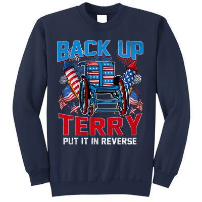 Back Up Terry Put It In Reverse Funny 4th Of July Fireworks Sweatshirt