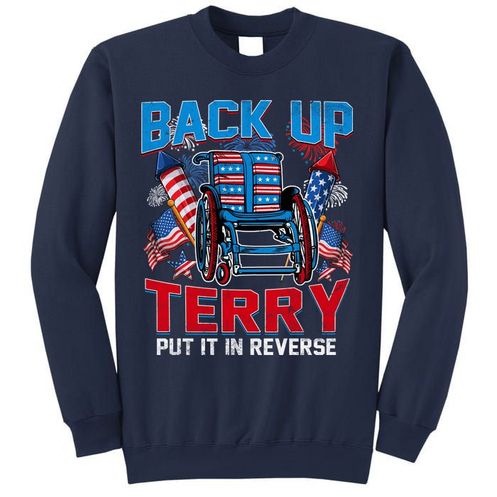 Back Up Terry Put It In Reverse Funny 4th Of July Fireworks Sweatshirt