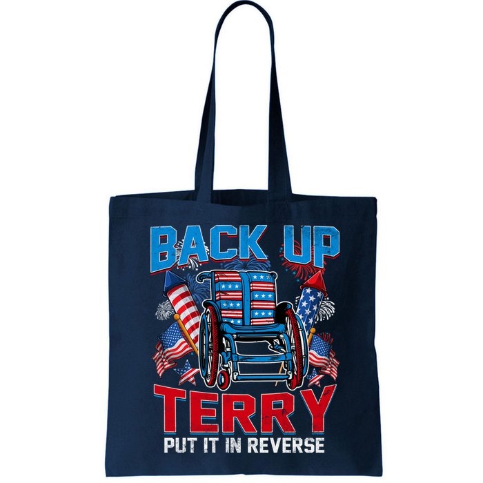 Back Up Terry Put It In Reverse Funny 4th Of July Fireworks Bag