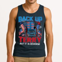 Back Up Terry Put It In Reverse Funny 4th Of July Fireworks Tank Top