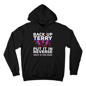 Back Up Terry Put It In Reverse Funny July 4th Firework Meme Hoodie