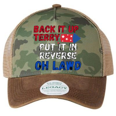 Back Up Terry 4th Of July For Men Legacy Tie Dye Trucker Hat