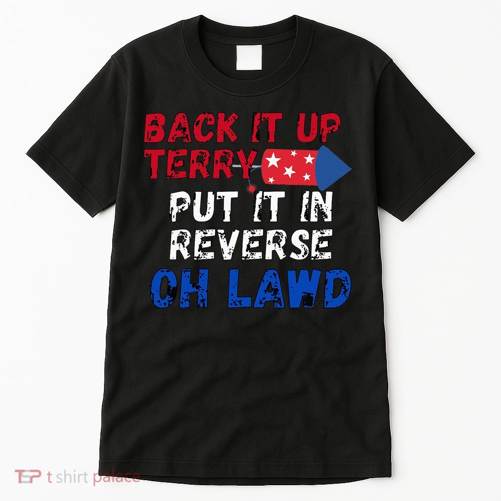 Back Up Terry 4th Of July For Men Tall T-Shirt