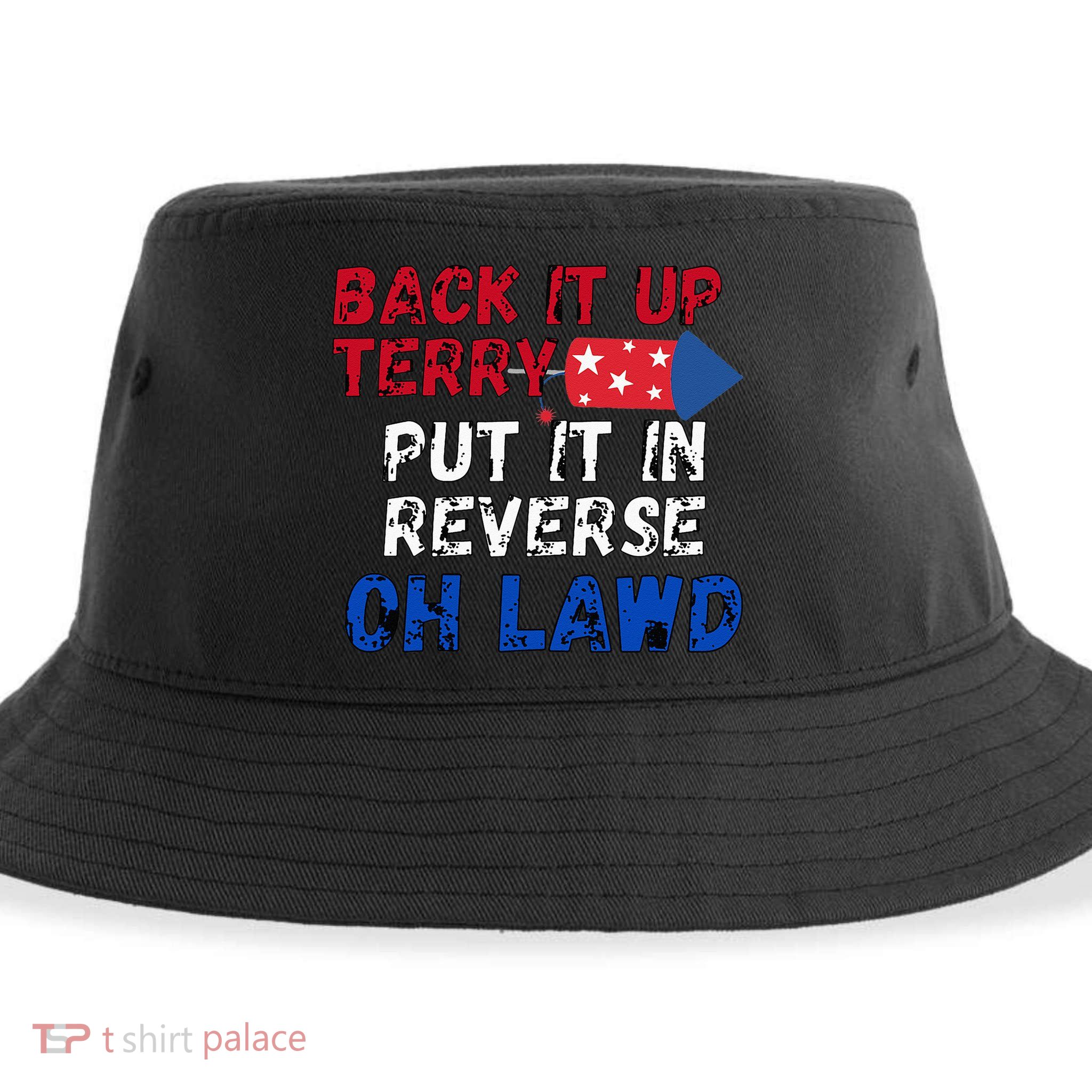 Back Up Terry 4th Of July For Men Sustainable Bucket Hat