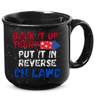 Back Up Terry 4th Of July For Men 15oz Campfire Ceramic Mug