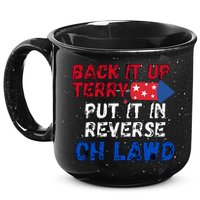 Back Up Terry 4th Of July For Men 15oz Campfire Ceramic Mug