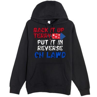 Back Up Terry 4th Of July For Men Premium Pullover Hoodie