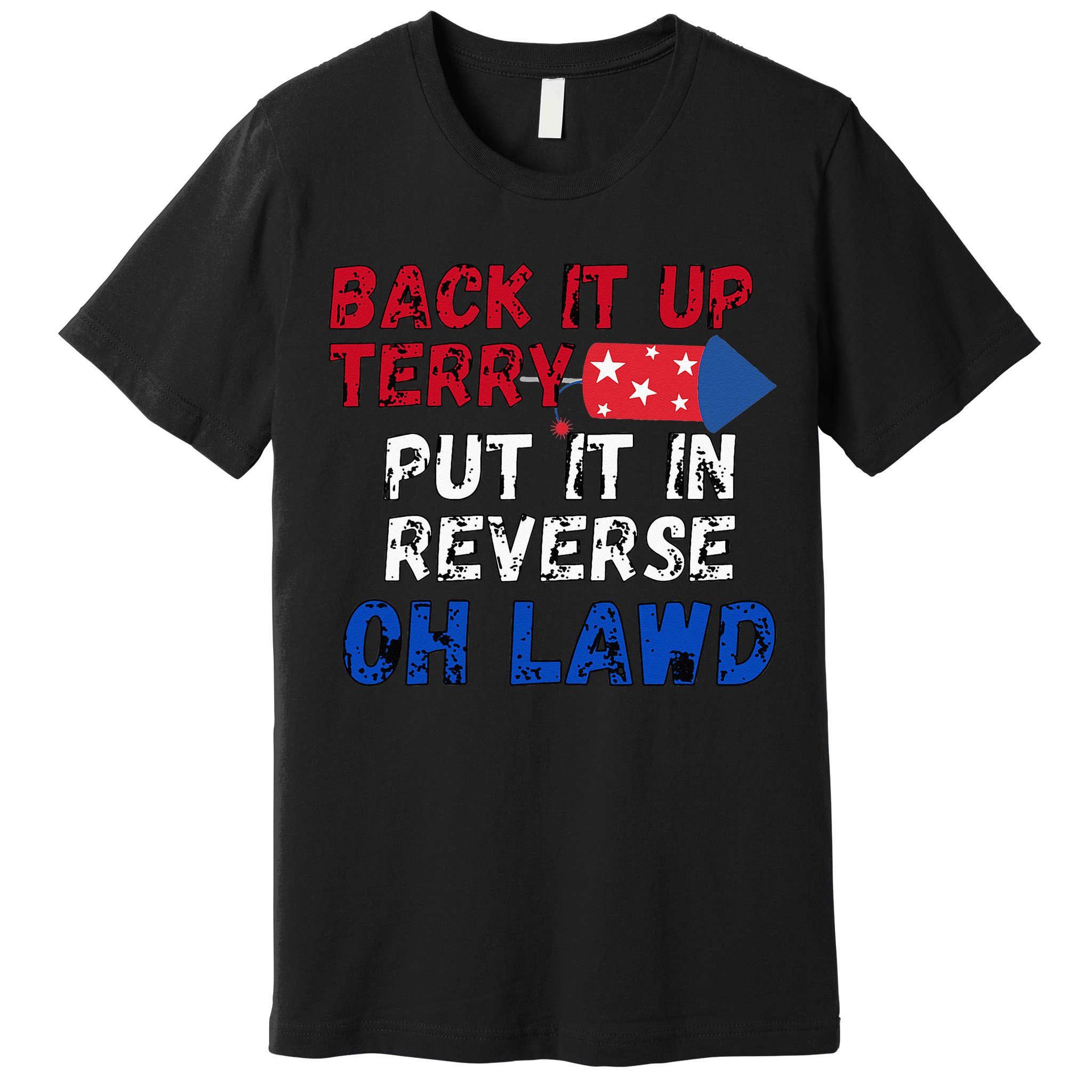 Back Up Terry 4th Of July For Men Premium T-Shirt