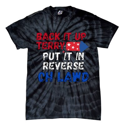 Back Up Terry 4th Of July For Men Tie-Dye T-Shirt