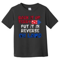Back Up Terry 4th Of July For Men Toddler T-Shirt