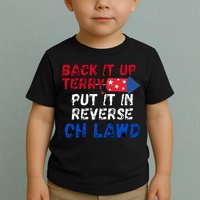 Back Up Terry 4th Of July For Men Toddler T-Shirt
