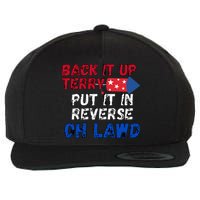 Back Up Terry 4th Of July For Men Wool Snapback Cap